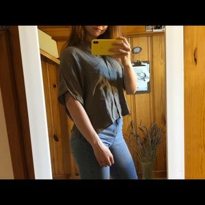 Forever 21 Short Sleeve Button Up